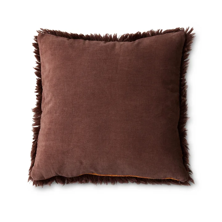 HKliving - " Fluffy " pillow, 55 x 55 cm, Horizon