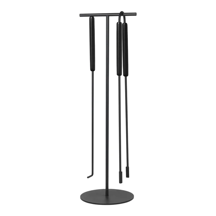Blomus - Ashi 3-piece fireplace set, black