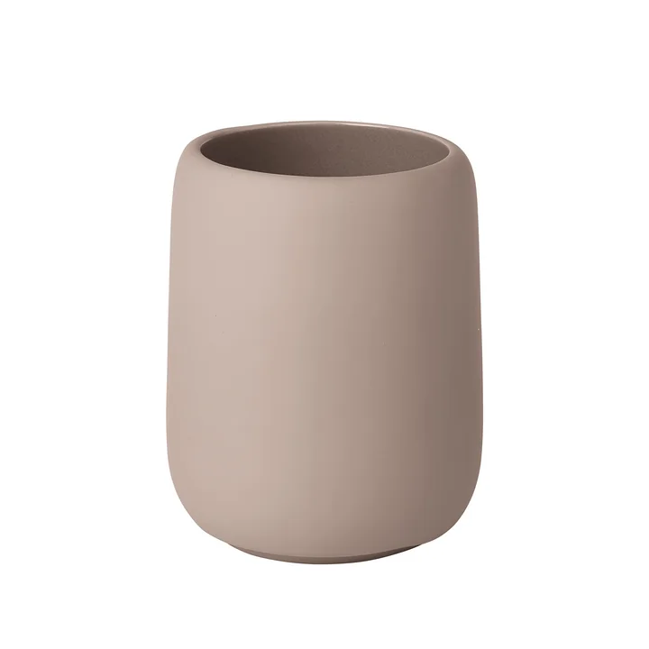 Blomus - " Sono " toothbrush cup, misty rose