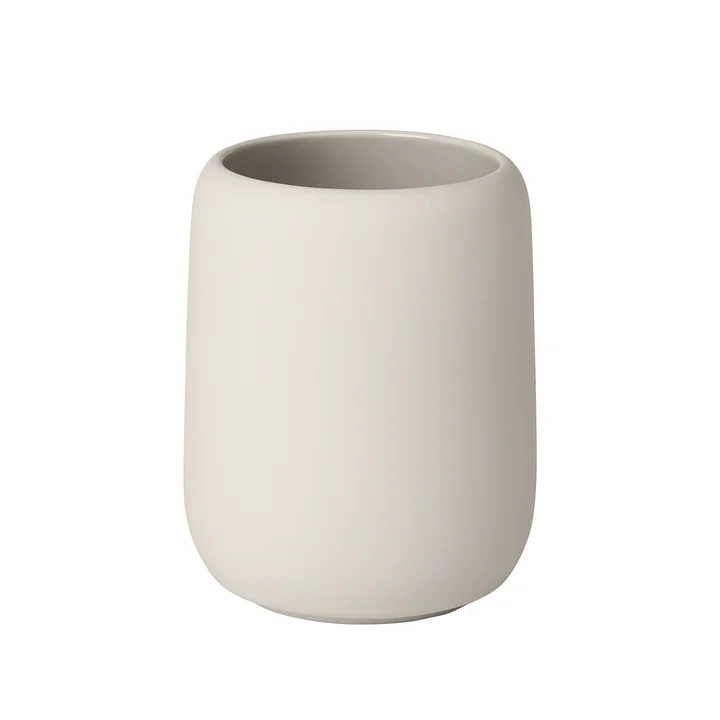 Blomus - " Sono " toothbrush cup, moonbeam