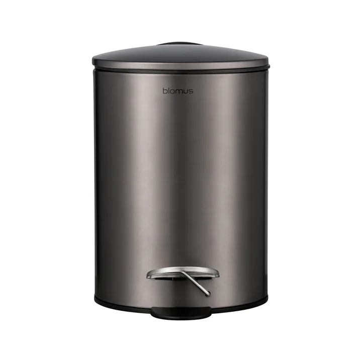 Blomus - Tubo 3L trash can, burned metal