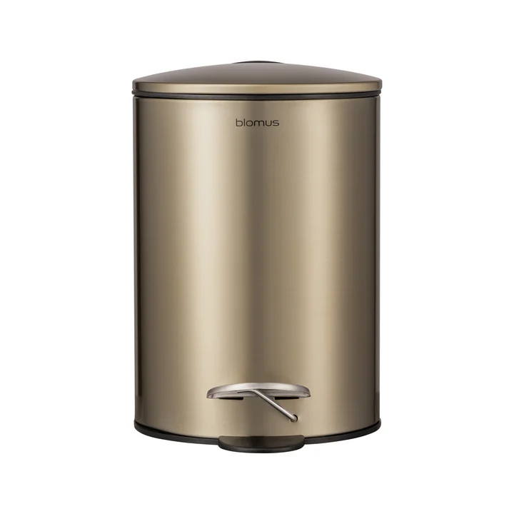 Blomus - Tubo 3L Trash Can, Brass