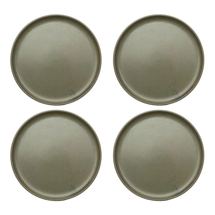 Serax - Surface Plate, Ø 24 cm, green (set of 4)