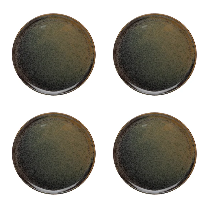 Serax - Surface Plate, Ø 24 cm, Indi Gray (set of 4)