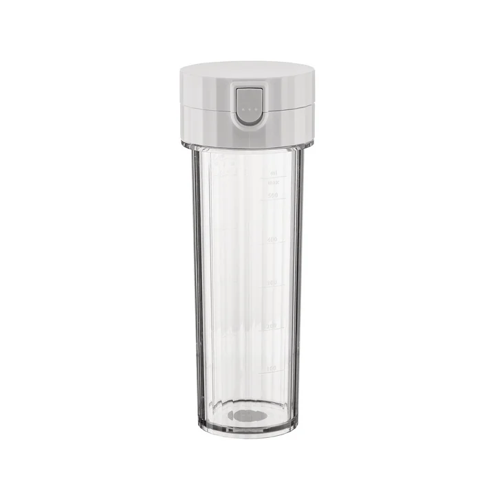 Alessi - Plissé -Bottle Set for Personal Blenders, White