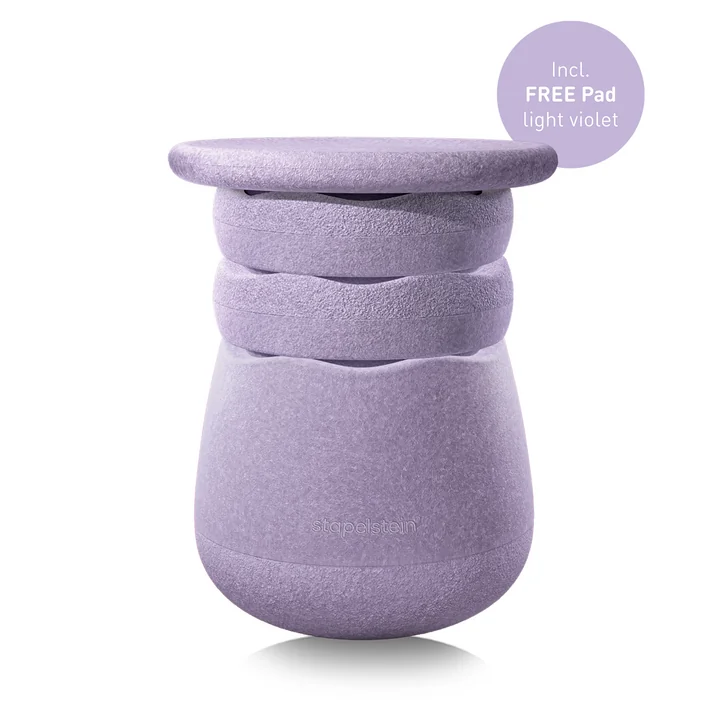 Stapelstein® - Dynamic all, light violet (Includes a FREE light violet pad)