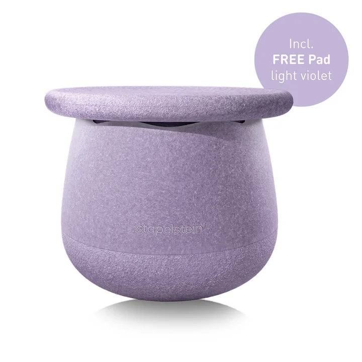 Stapelstein® - Dynamic, small, light violet (includes a FREE light violet pad)