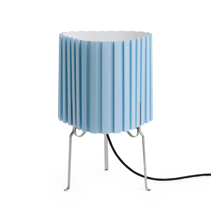 HAY - Canelé Table Lamp 370, Soft Blue