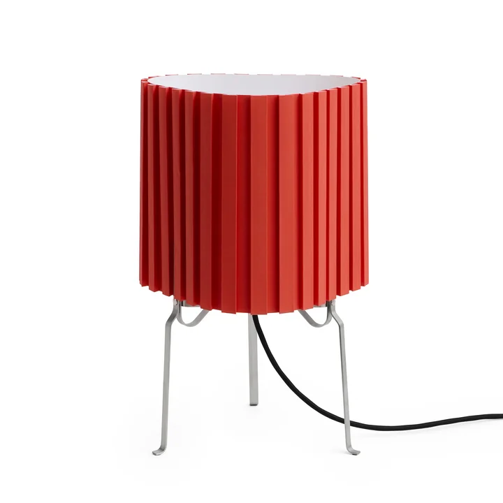 HAY - Canelé Table Lamp 370, tomato red