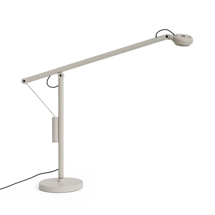HAY - Fifty-Fifty Desk Lamp, ash gray