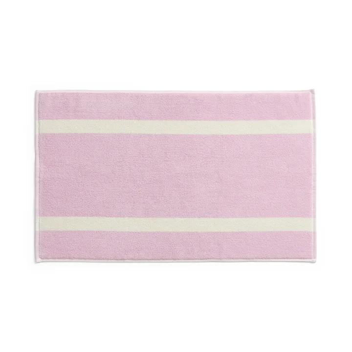 HAY - Stripe Bath Mat 50 x 80 cm, Cool Pink