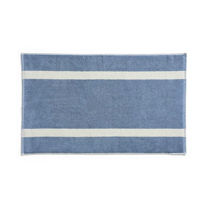 HAY - Stripe Bath Mat 50 x 80 cm, dusty blue