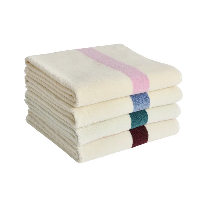 HAY - Stripe Bath Towel Stack