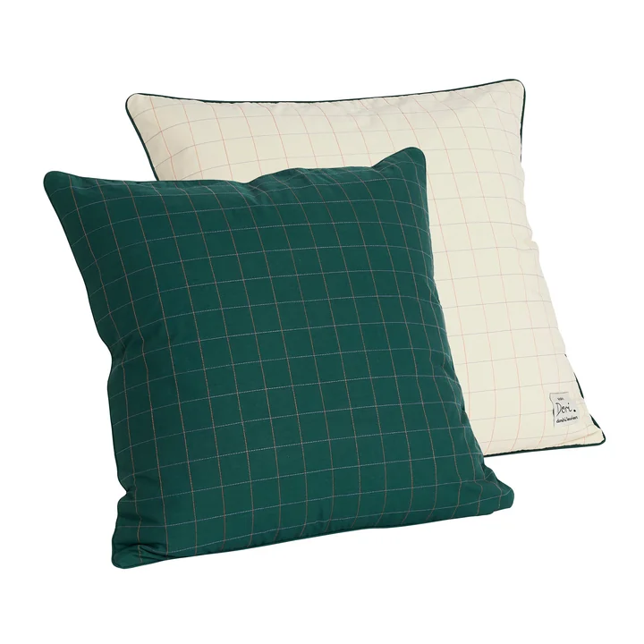 HAY - Dori Pillow, 60 x 60 cm, green