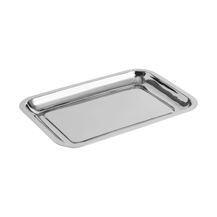 HAY - Essential Steel Tray, Rectangular, Stainless Steel