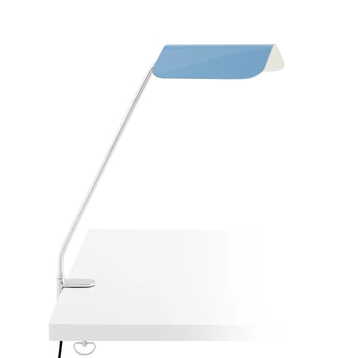 HAY - Apex Desk clamp lamp, pastel blue