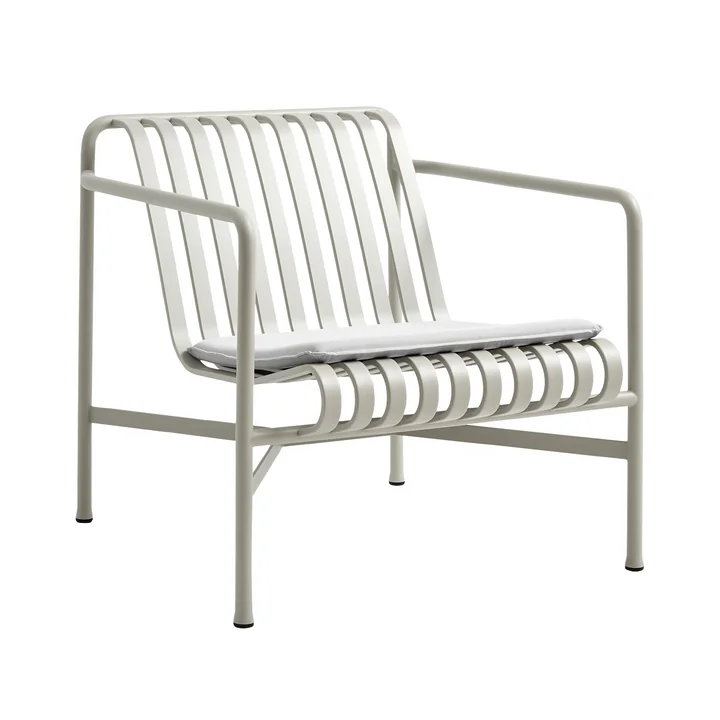 HAY - Palissade -Seat Cushion for Lounge Chair (Low), sky gray