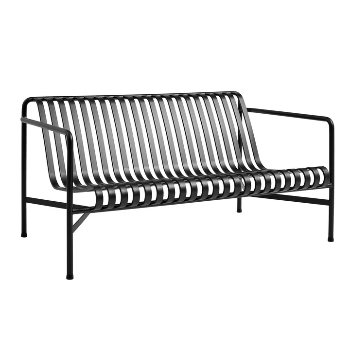 The Palissade lounge sofa from HAY in anthracite