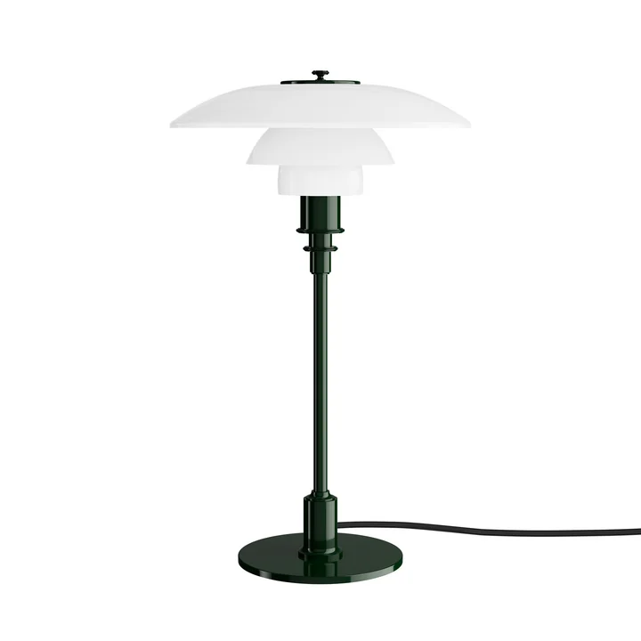 Louis Poulsen - PH 3/2 Glossy Table Lamp, deep green