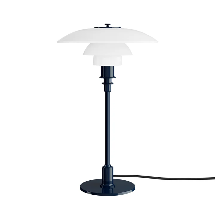 Louis Poulsen - PH 3/2 Glossy Table Lamp, deep blue