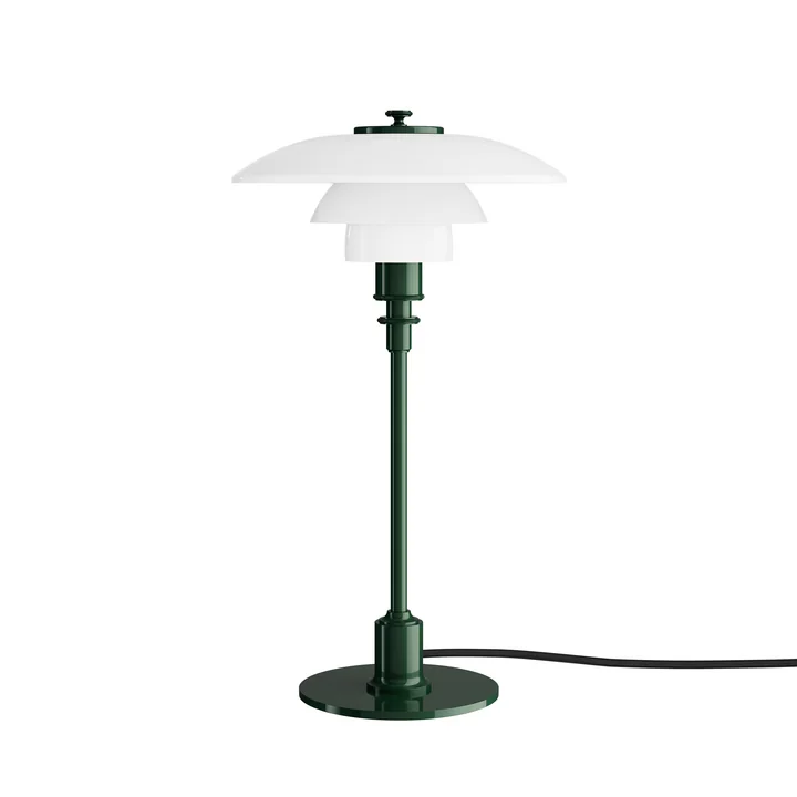 Louis Poulsen - PH 2/1 Glossy Table Lamp, deep green