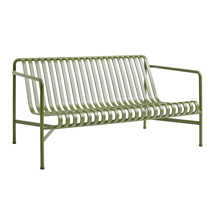 The Palissade lounge sofa from HAY in olive