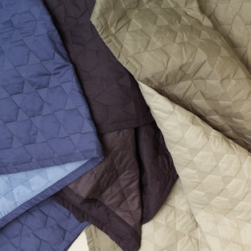 Colours of the Polygon quilt by Hay