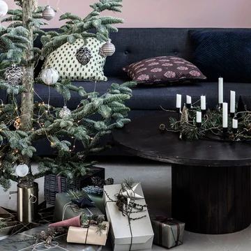 Christmas tree stand and Christmas tree from House Doctor