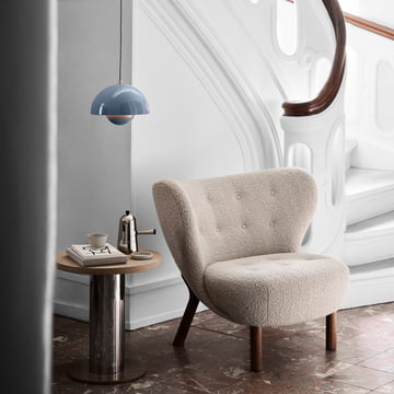 FlowerPot pendant lamp VP1 from & Tradition in light blue