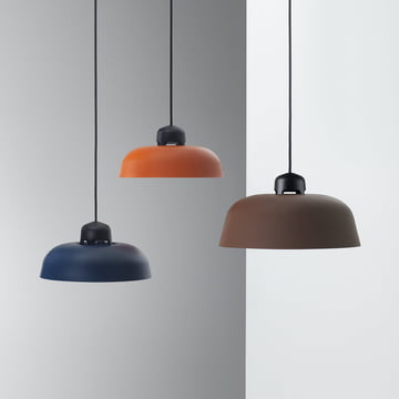 The w162 Dalston LED pendant light from Wästberg in different sizes and colours