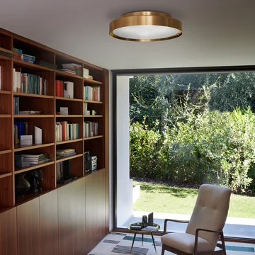 Berlin LED wall and ceiling light by Oluce