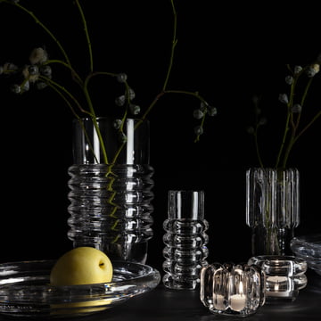 Solid glass pieces from Tom Dixon : The Press series