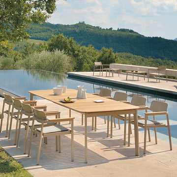 Shine Outdoor Table from Emu