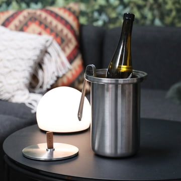 Wine cooler, stainless steel from SACK it