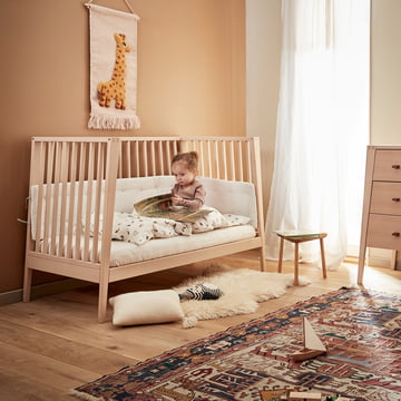 Leander - fitted sheet for baby crib