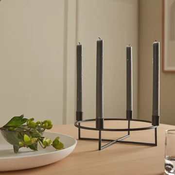 Shapely candlesticks