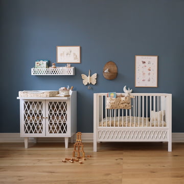 Cómoda Cambiador Luca Cam Cam copenhagen. Muebles de diseño infantiles de  estilo nórdico