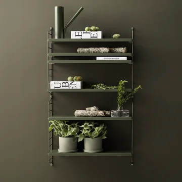 Wall shelves in Pocket format