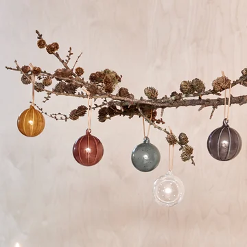 Natale glass Christmas tree ball from OYOY