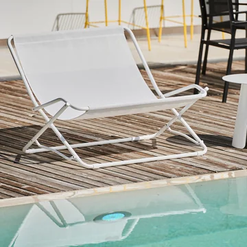 Dondolina Twin Swing armchair from Fiam