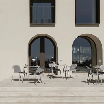 Yua outdoor chair set from Blomus