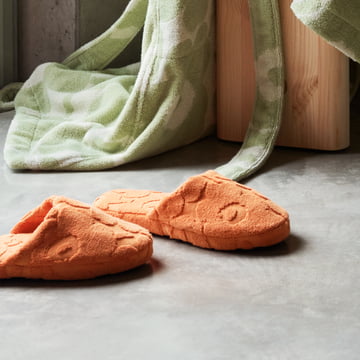 Mini Unikko slippers from Marimekko