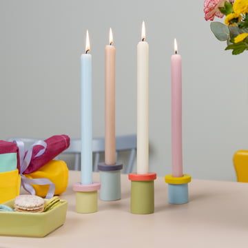 Candle holder set Pippo, multicolored (set of 4) from Remember