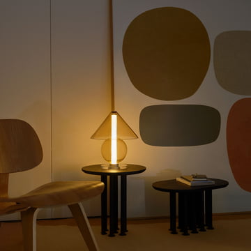 Fragile LED table lamp from Marset