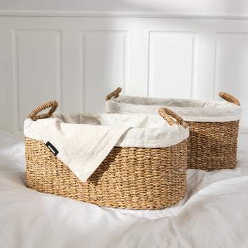 Laundry Wicker Laundry basket set from Humdakin