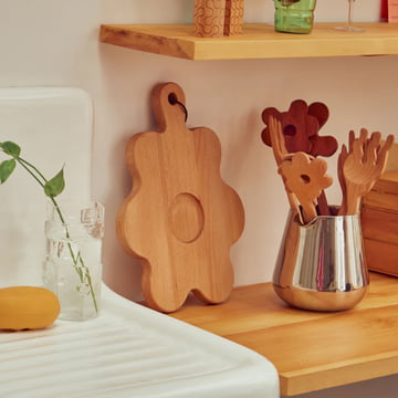 Serving friends Wooden cutting board from Areaware