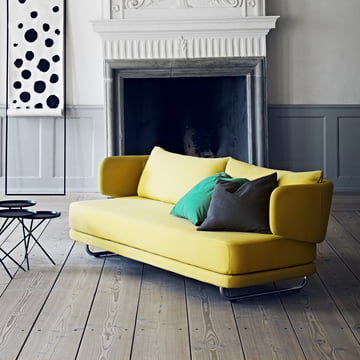 Jasper Sofa bed, yellow from Softline