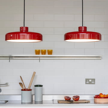 Lacquer LED pendant light from NINE