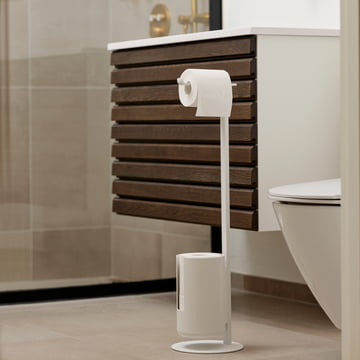 Freestanding Rim toilet roll holder from Zone Denmark