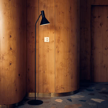 Scandinavian elegant floor lamps